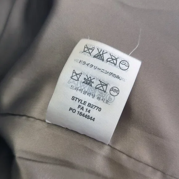 J. Crew Gray Wool Coat, Size 0 (XS/S) in perfect condition - Picture 9 of 14